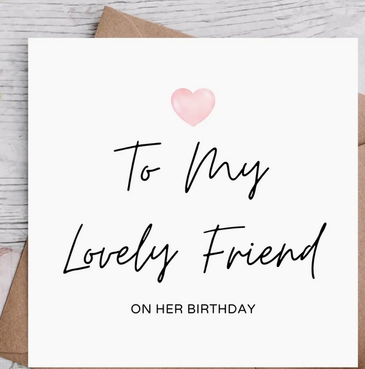 Birthday Card | Bestie Card