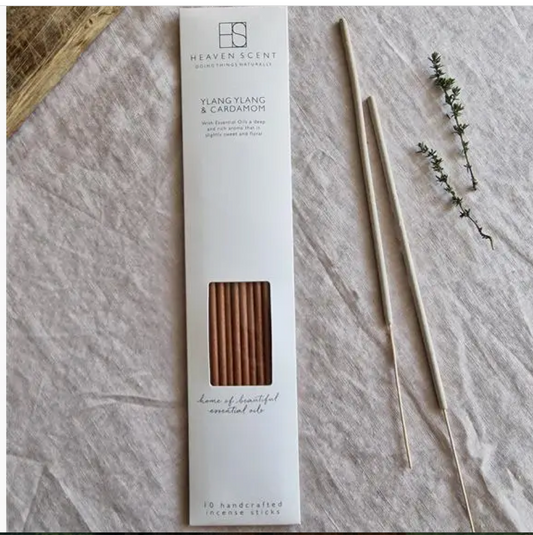 10 Ylang Ylang & Cardamom Incense Sticks
