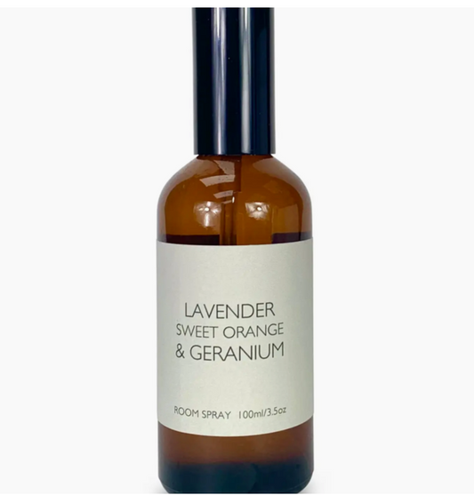 100ml Room Spray - Lavender‚ Sweet Orange & Geranium