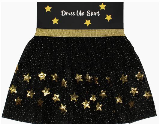 Children's Skirt - Gold Stars