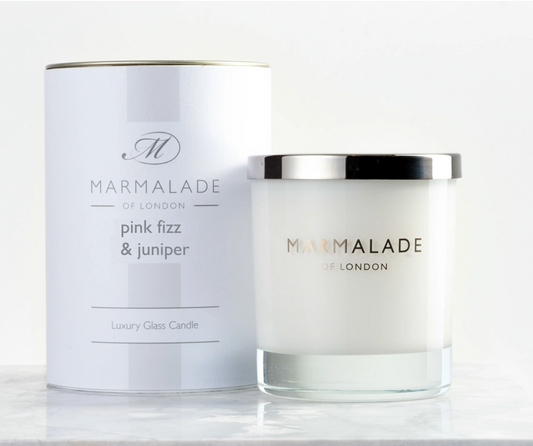 Pink Fizz & Juniper Large Glass Candle