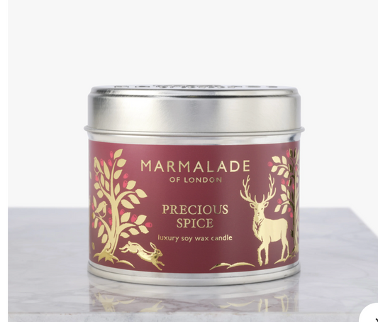 Precious Spice Medium Tin Candle