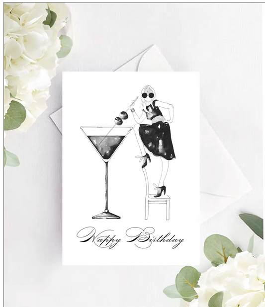 Martini Happy Birthday