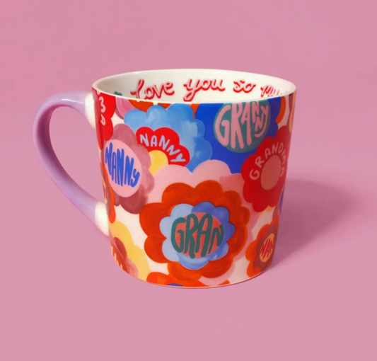 Granny Floral Mug