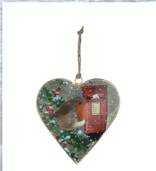 Heart Robin and Letterbox