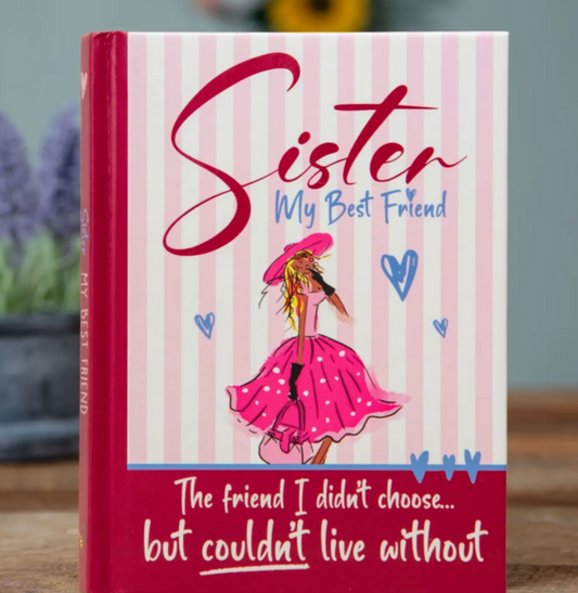 Sister My Best Friend Gift Book: