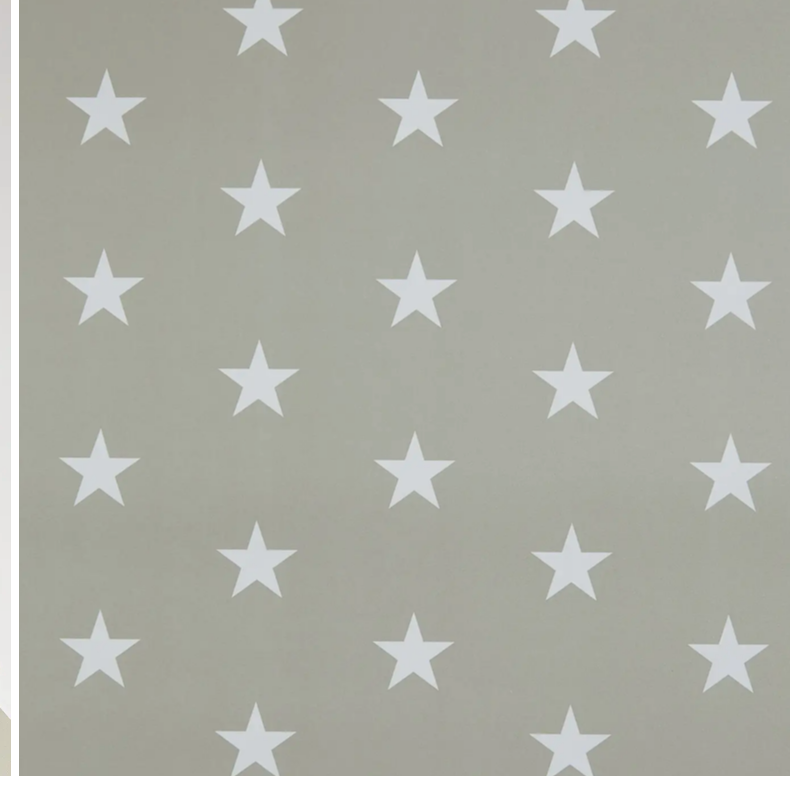 Wrapping Paper  Dove Grey  Large Star