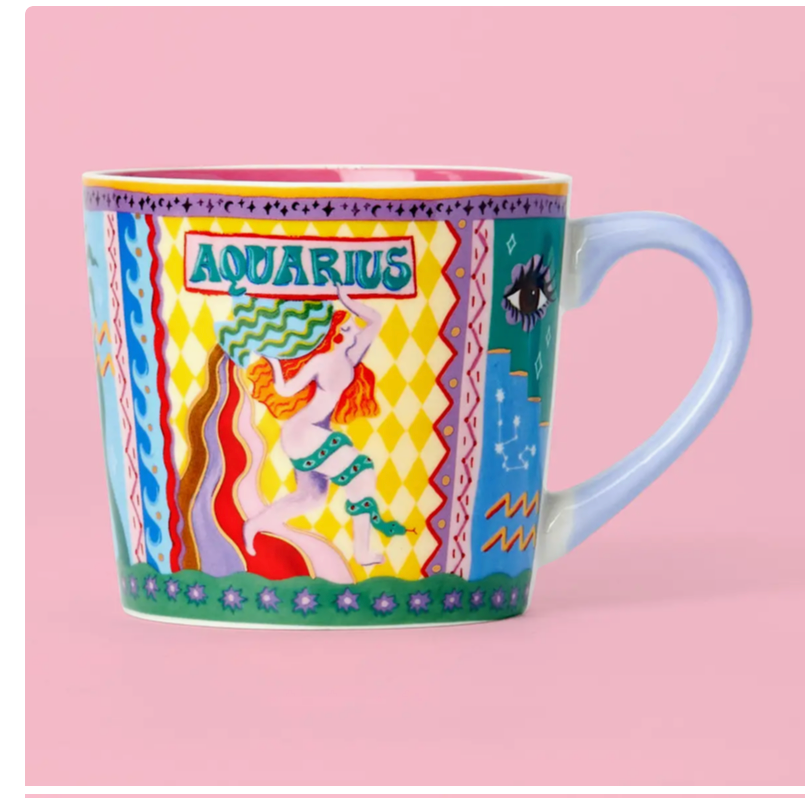 Aquarius Zodiac Mug