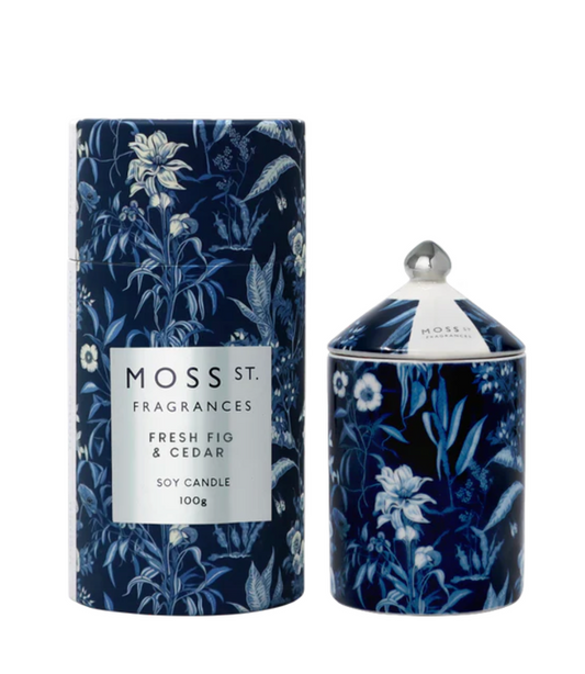 Fresh Fig & Cedar Ceramic Candle 100g