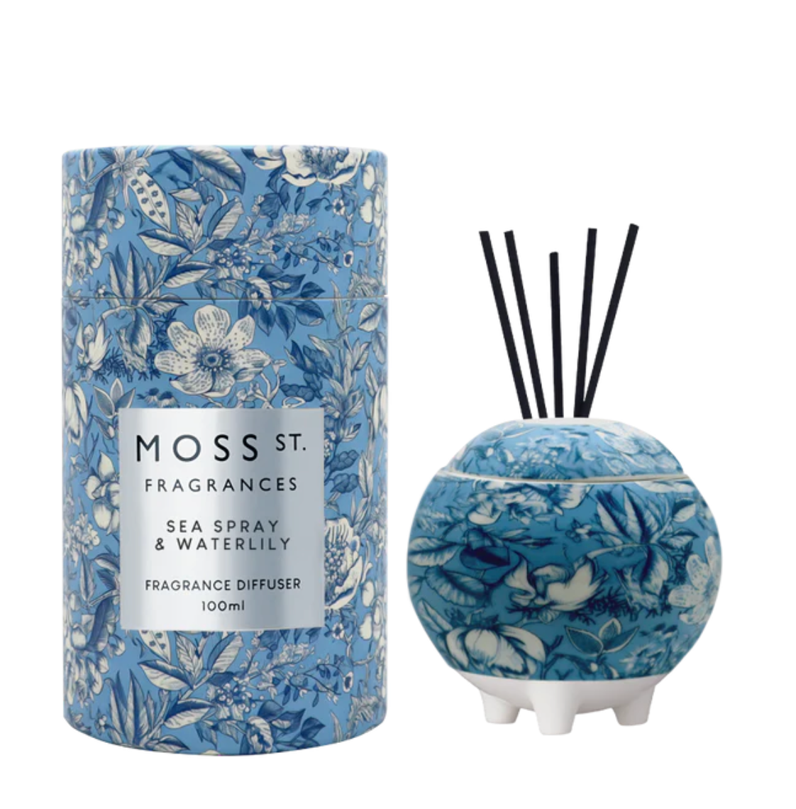 Sea Spray & Waterlily Ceramic Diffuser 100ml
