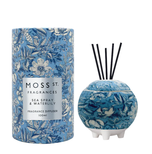 Sea Spray & Waterlily Ceramic Diffuser 100ml