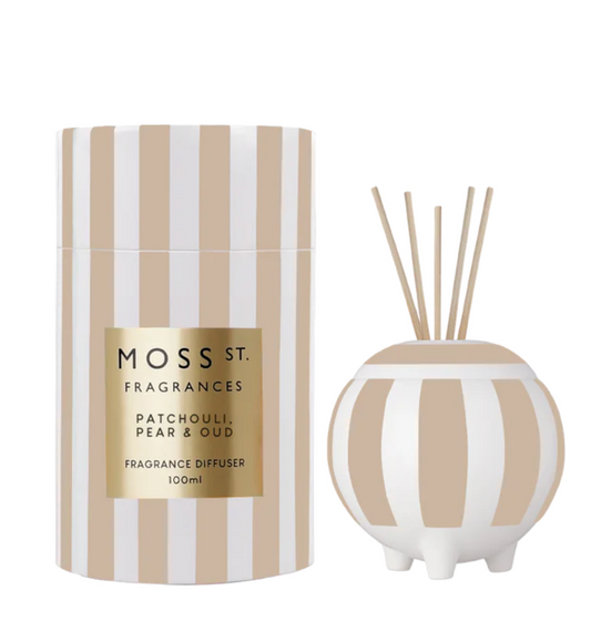 Patchouli, Pear & Oud Ceramic Diffuser 100ml