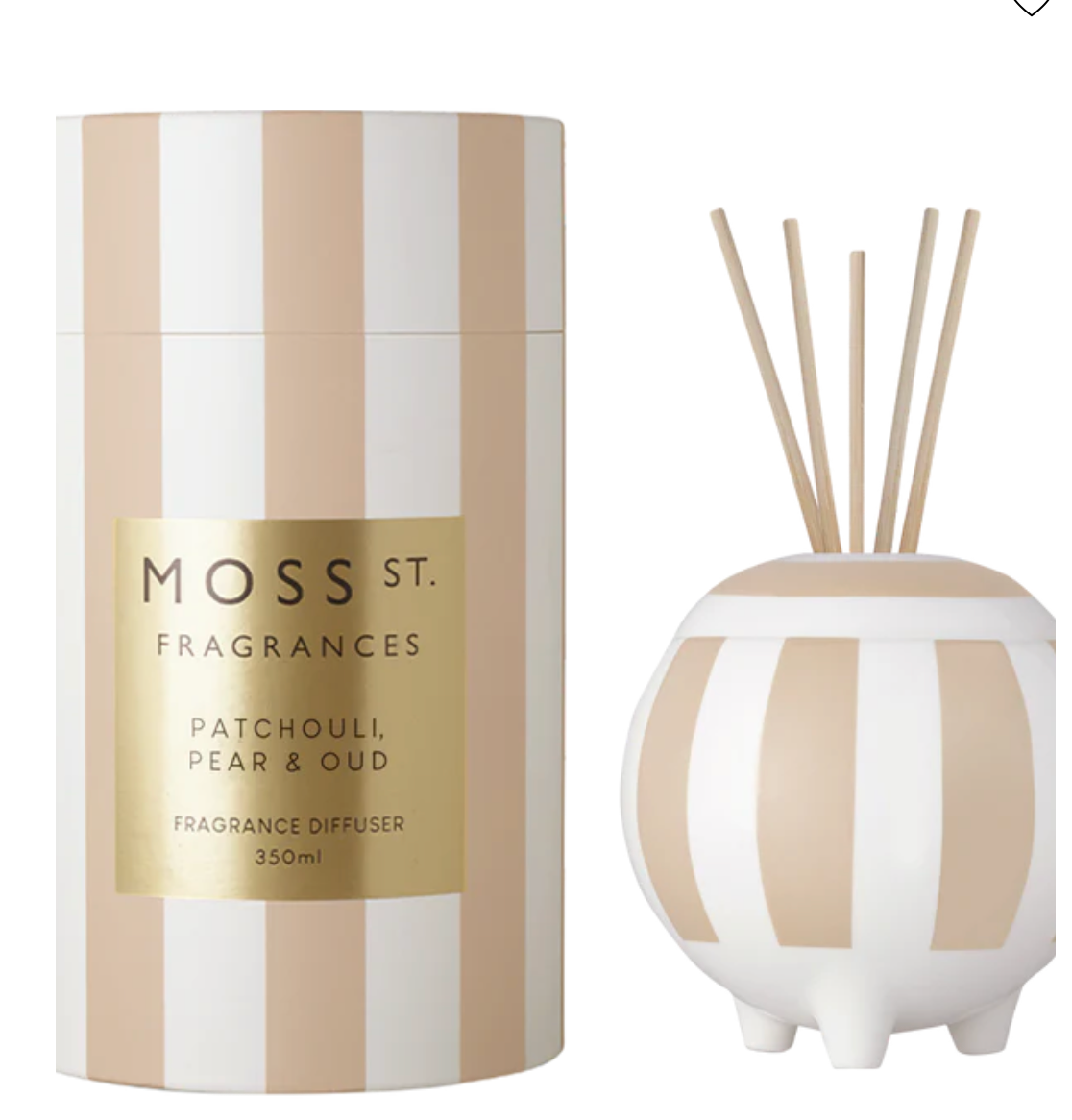 Patchouli, Pear & Oud Ceramic Diffuser 350ml