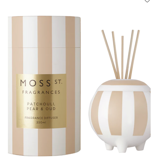 Patchouli, Pear & Oud Ceramic Diffuser 350ml