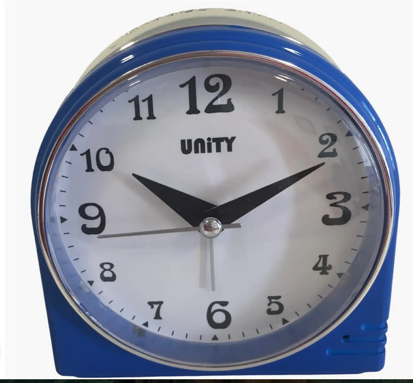 Retro Alarm Clock in Blue