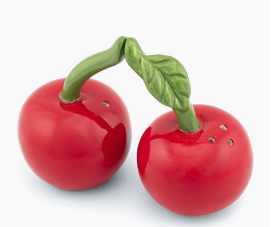 Cherry Salt & Pepper Shakers