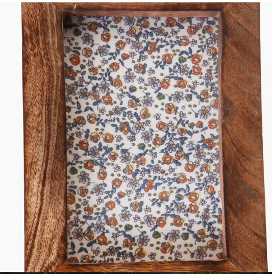 Dark Wood Photo Frame