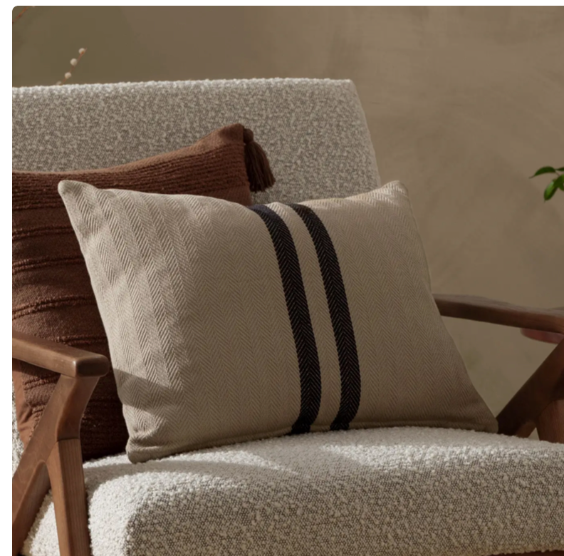 Benton Cotton Cushion Natural