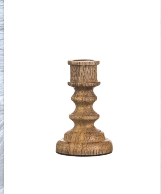 Wooden Candle Holder sml