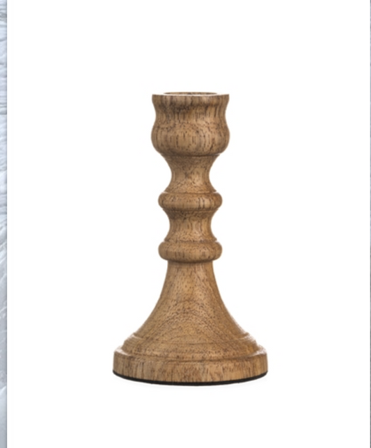 Wooden Candle Holder lge