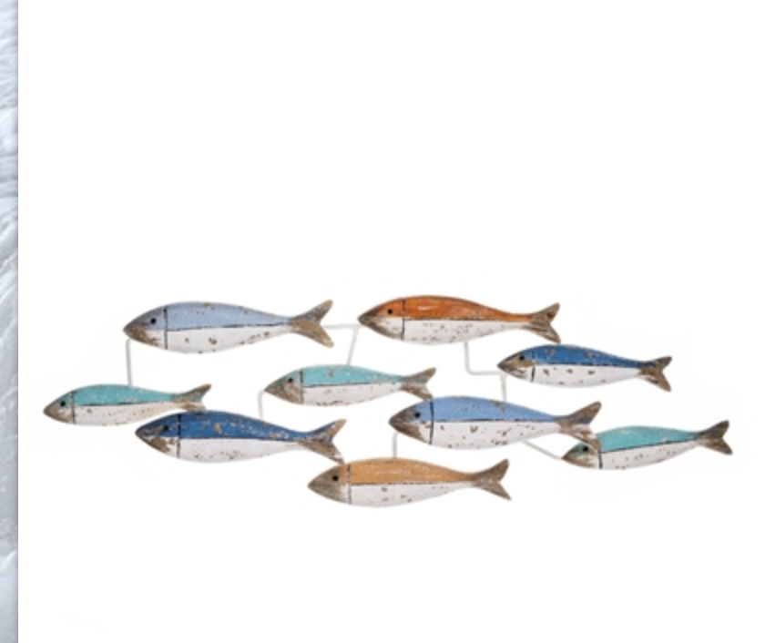 School Of Wooden Fish Small