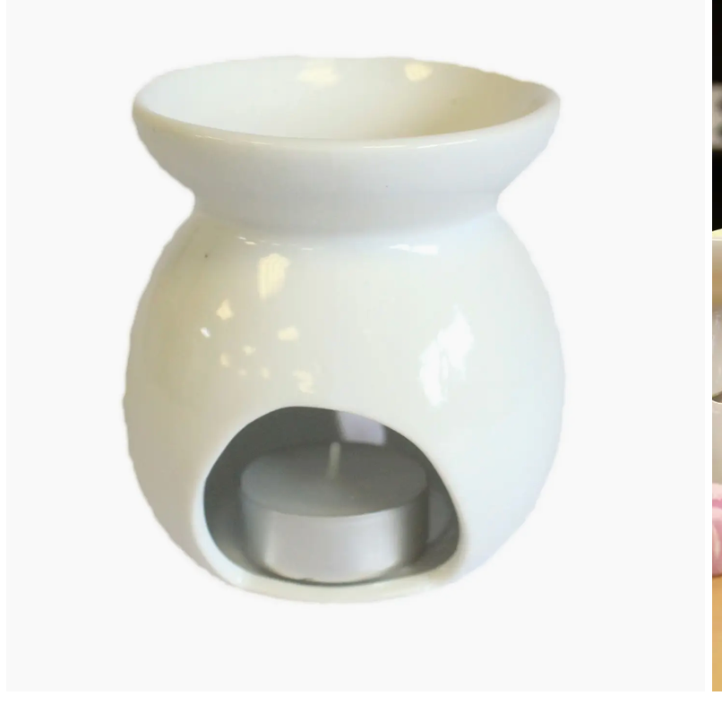 Lrg Classic White  Burner - Tree Cut-Out