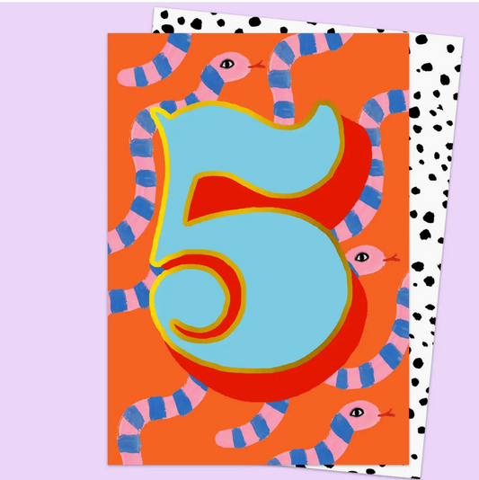 5th Birthday Card