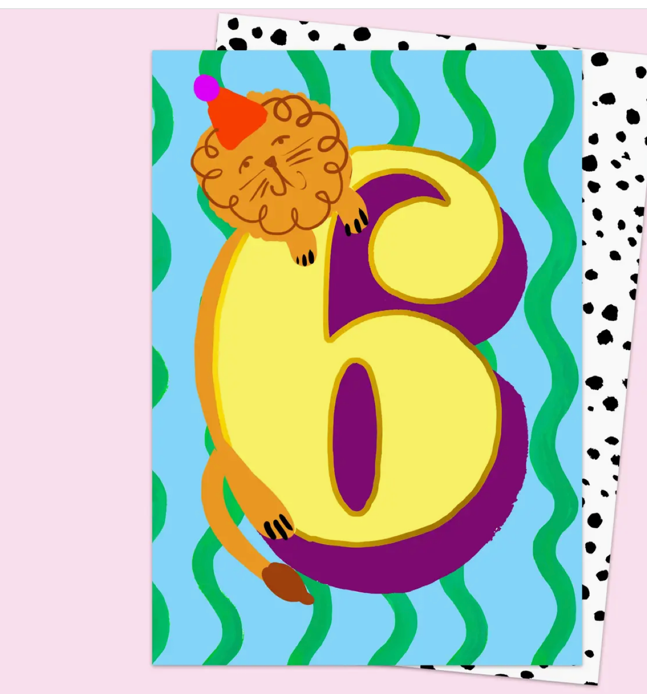 6th Birthday Card