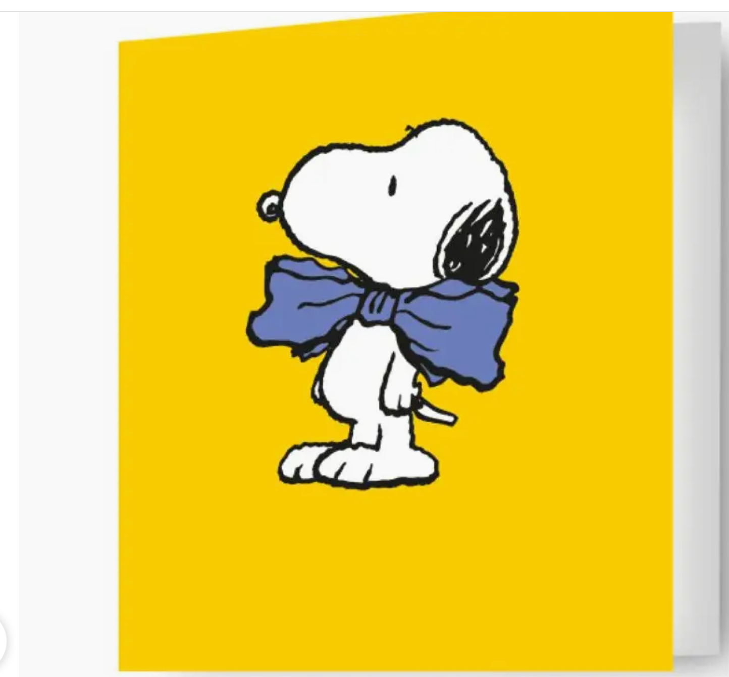 Peanuts Blank Card