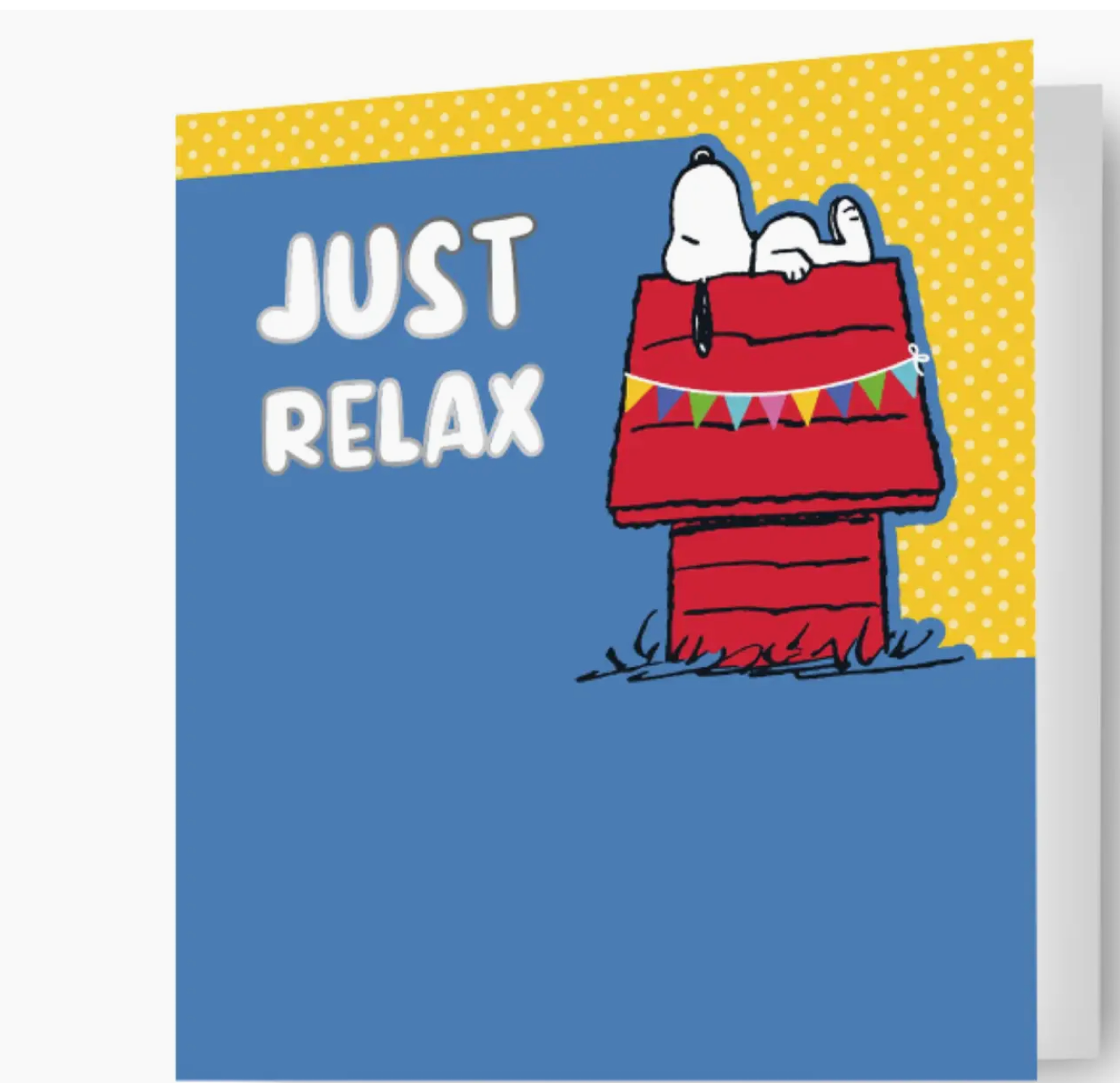 Peanuts Snoopy Birthday Card
