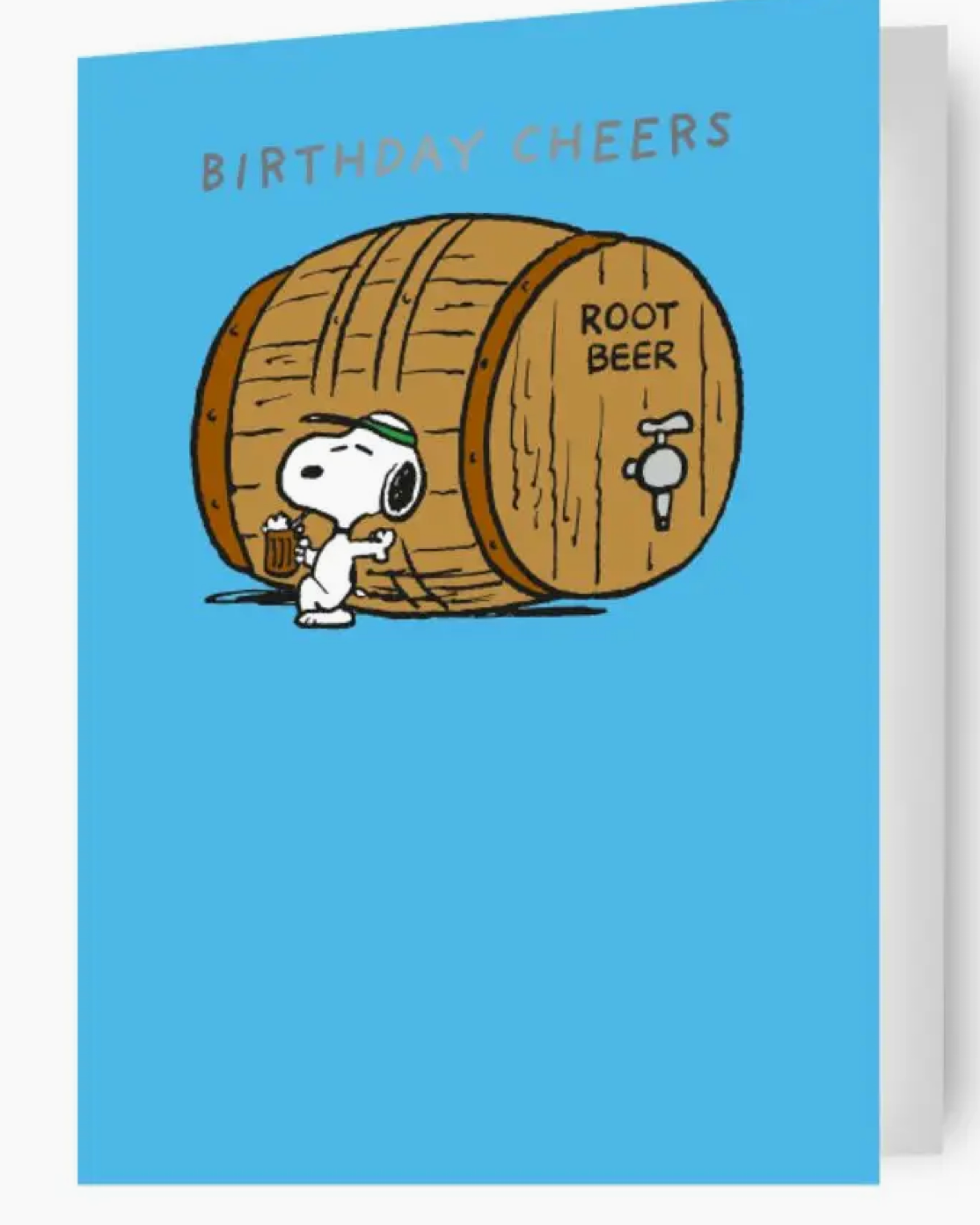 Peanuts Snoopy Birthday Card