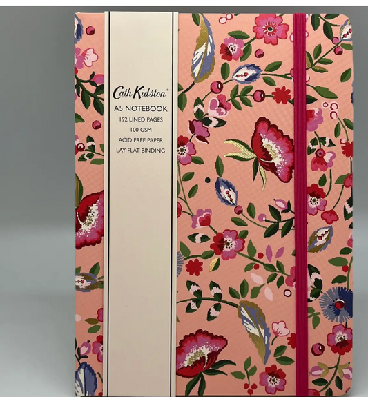 Cath Kidston A5 Softcover Notebook Flowers Stationery Gift