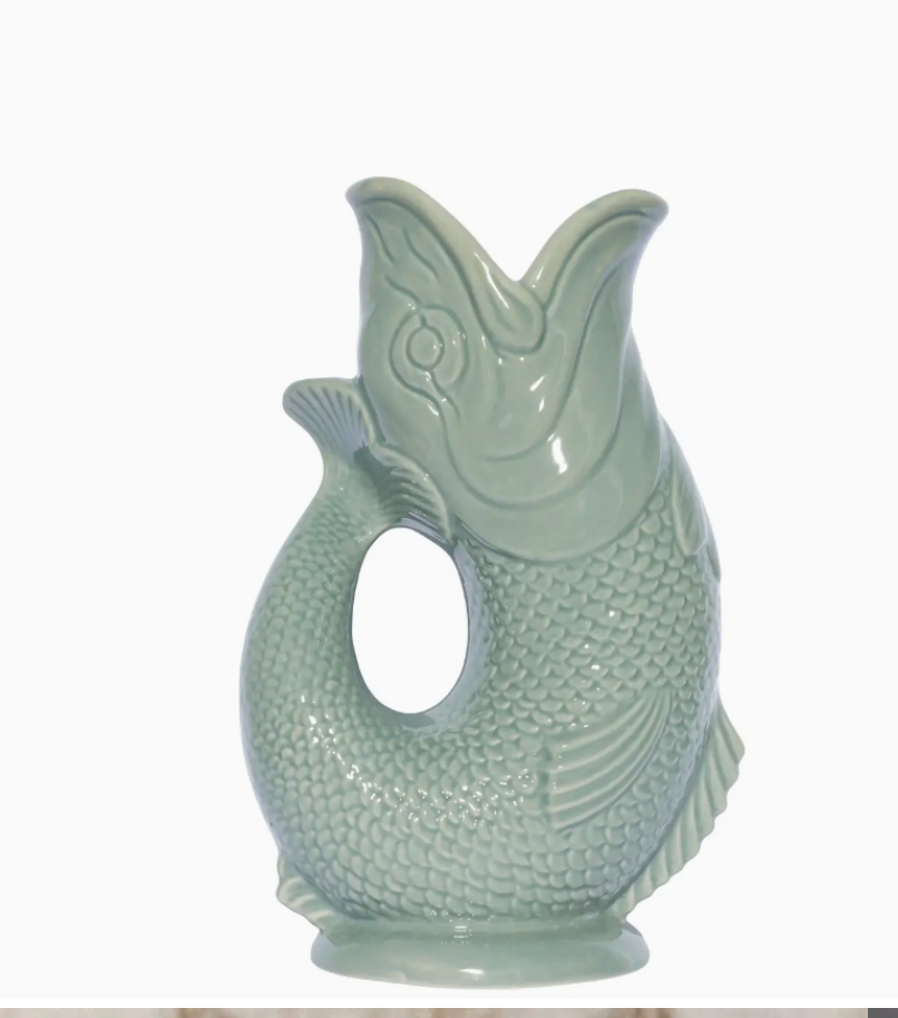 Sage Original Gluggle Jug Vase Pitcher