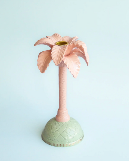 Palm Candlestick Holder