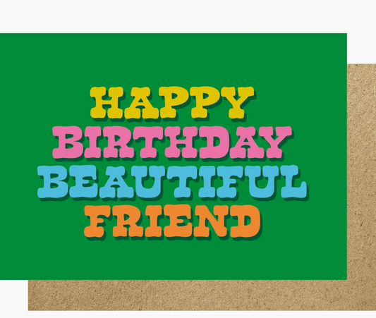 Happy Birthday Beautiful Friend