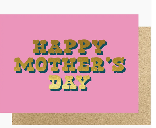Happy Mother's Day Pink Card