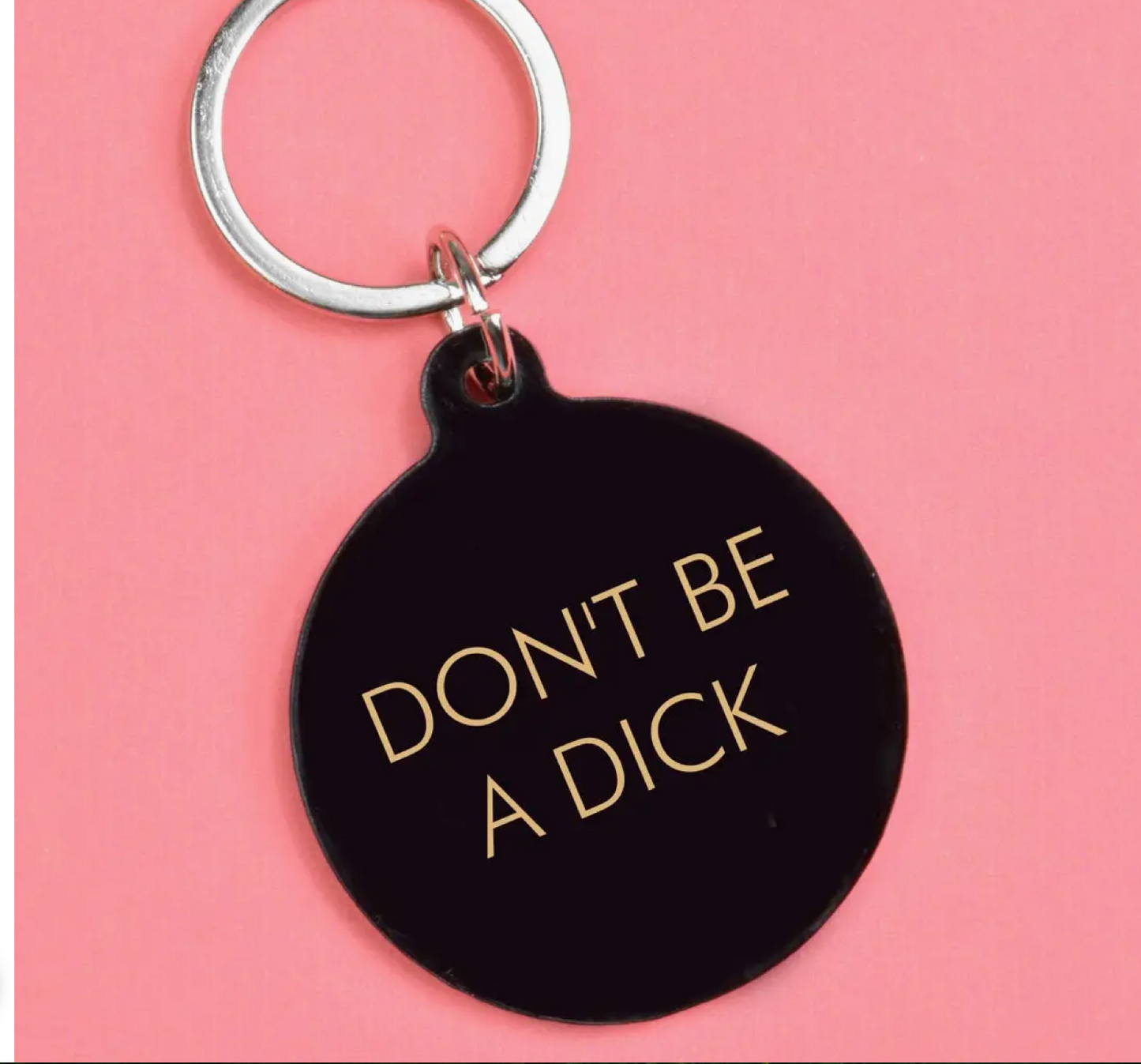 Don't Be A Dick Keytag