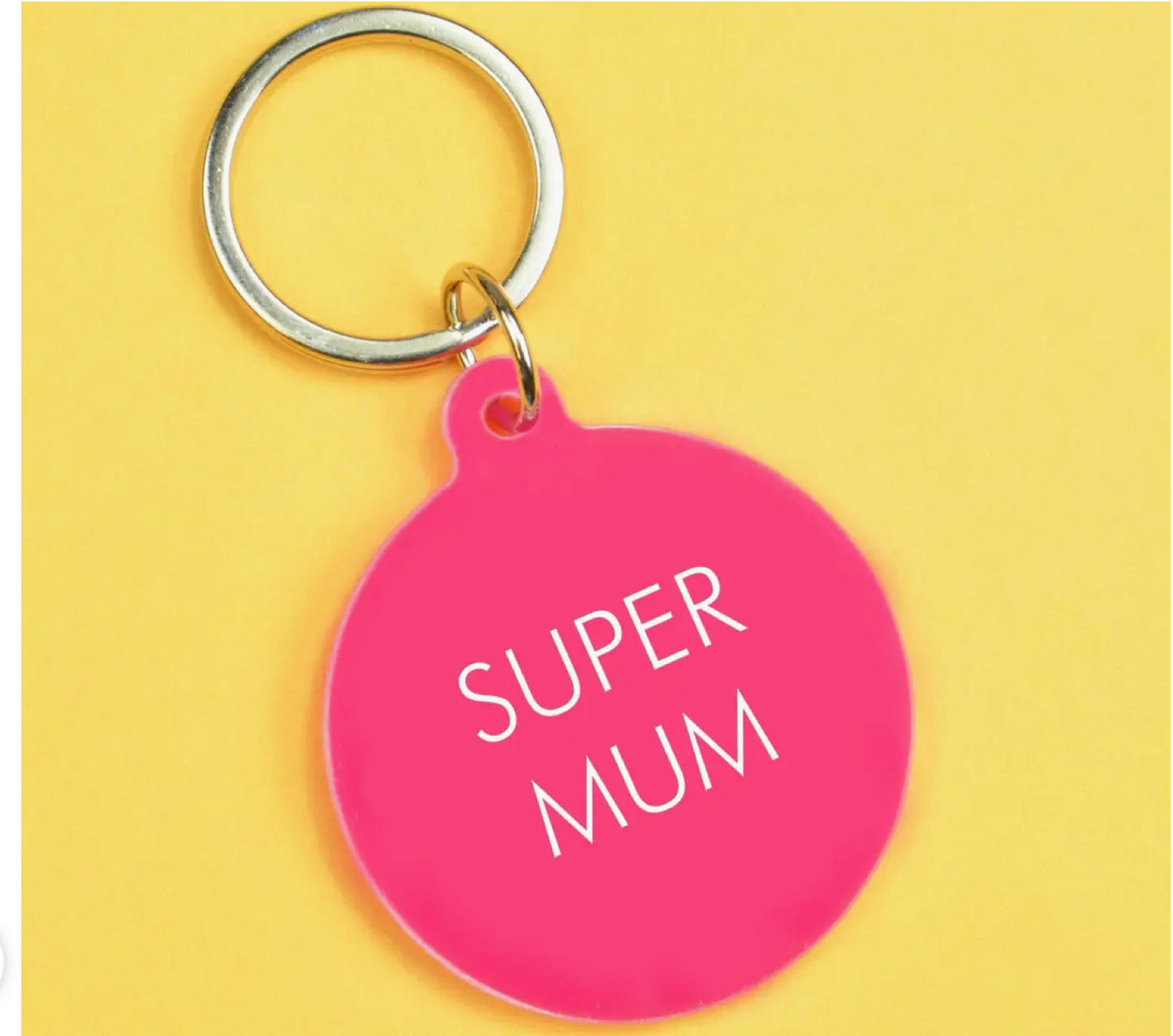 Super Mum Keytag
