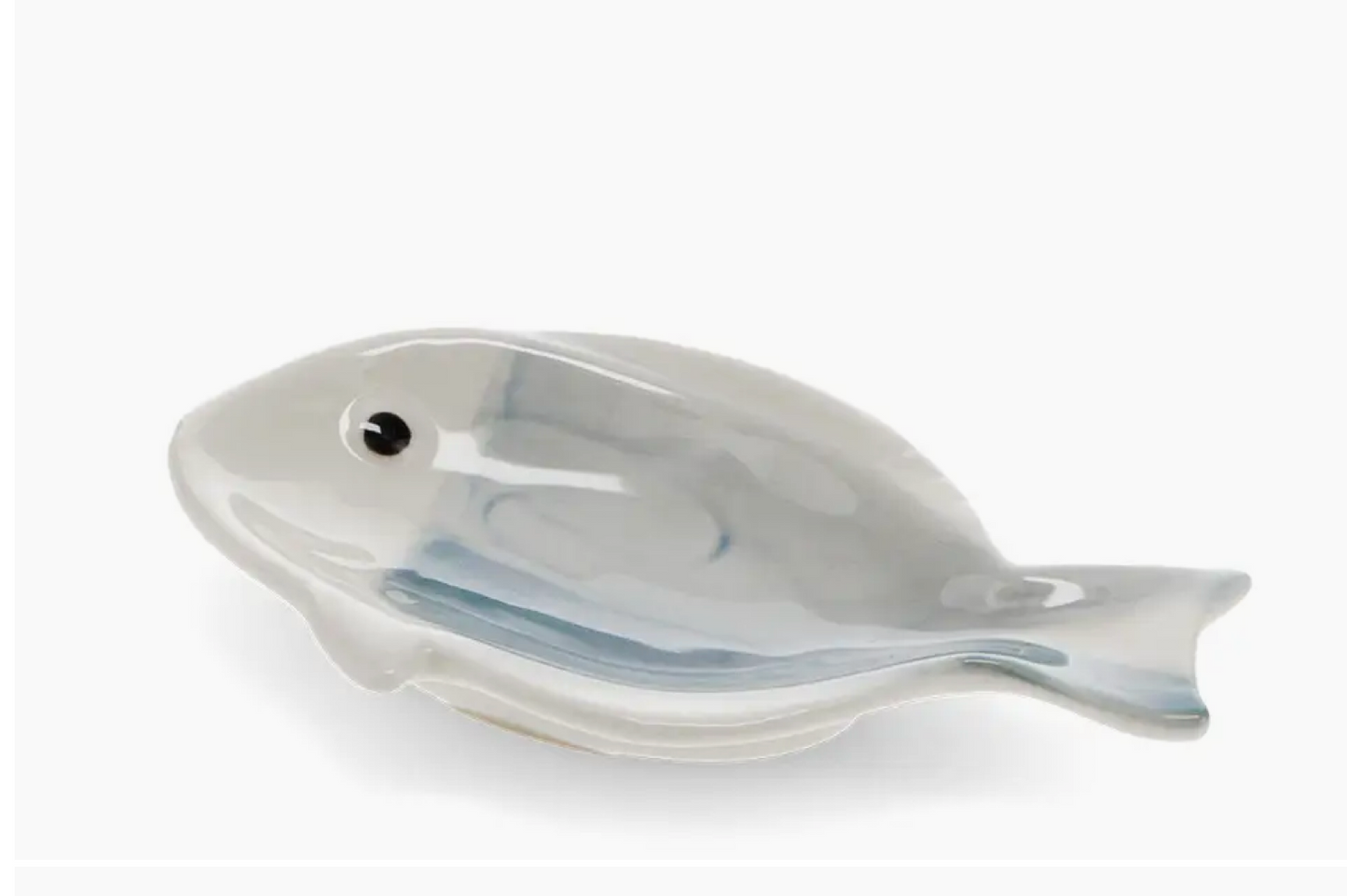 Mini Ceramic Trinket Dish - Fish