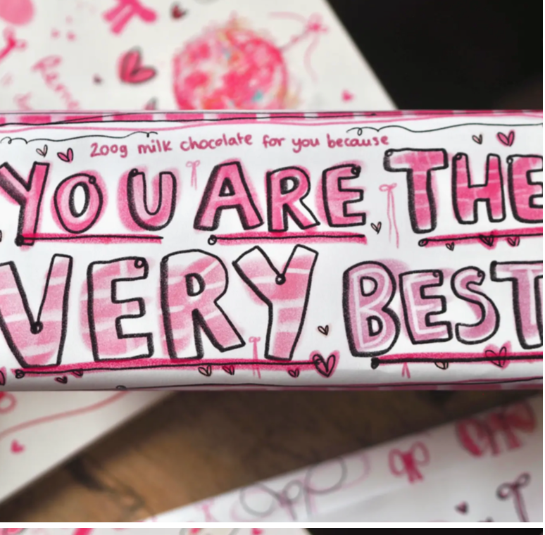 The 200g Xl ‘You Are the Very Best’ Milk Chocolate Bar