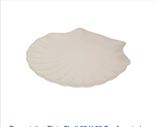 White Shell Plate