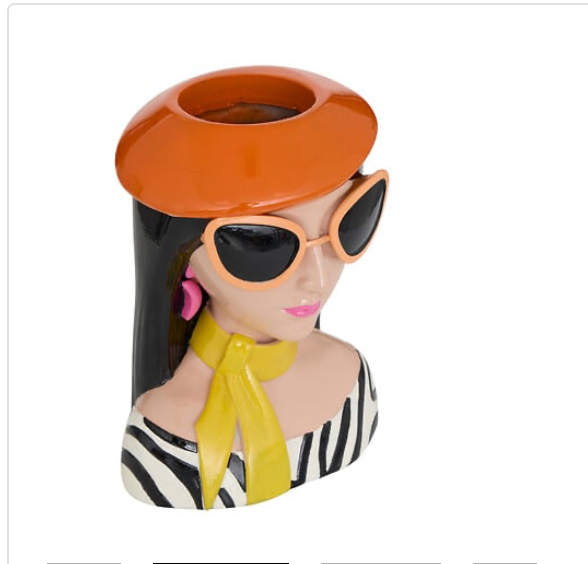 Della Woman Vase