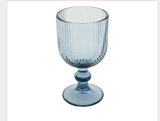 Blue Wine Glass