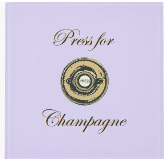 Coasters 'press For Champagne'