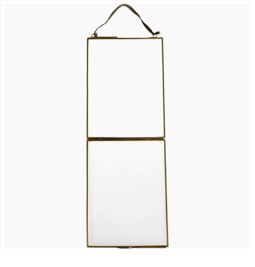 Hanging Brass Frame 15X20cm