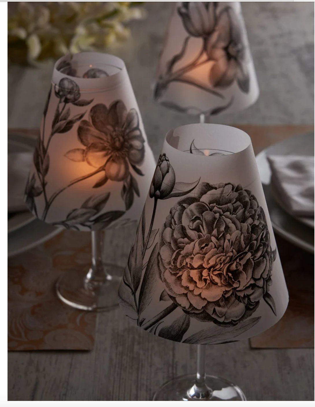 Lamp Shade · Peonies