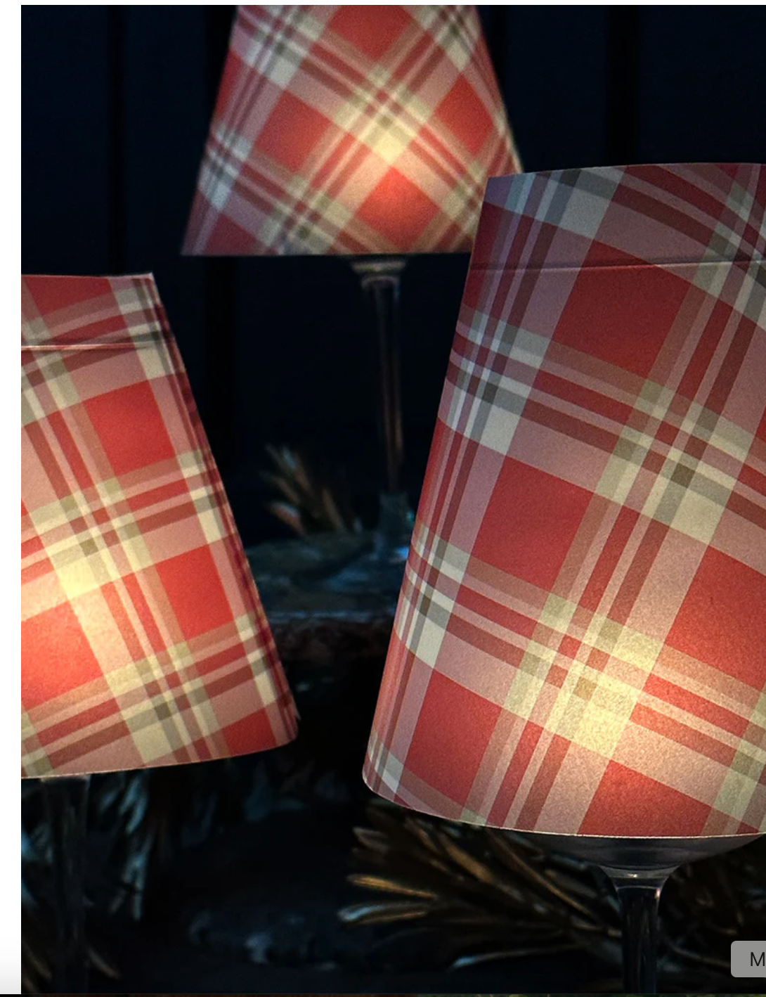 Lamp Shade · Tartan