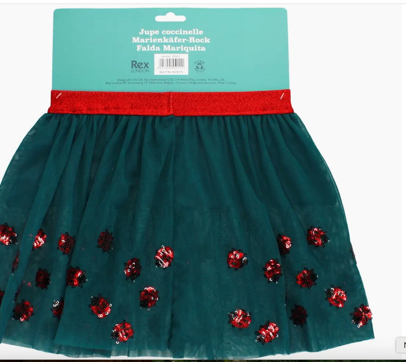 Children's Skirt - Ladybird