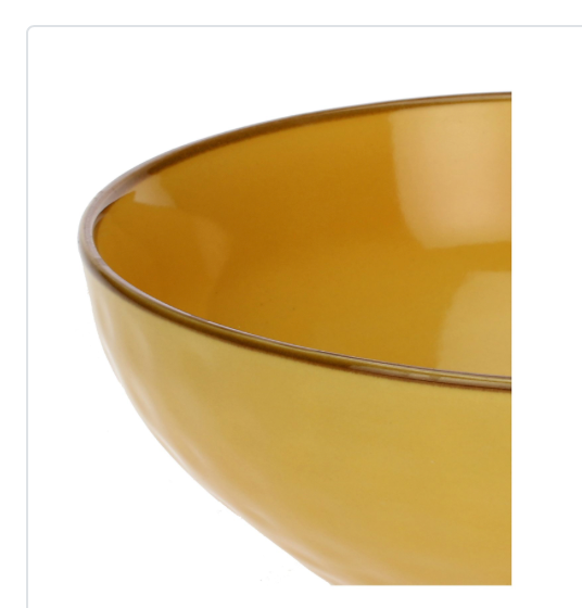 Concerto Ocra Salad Bowl 26cm