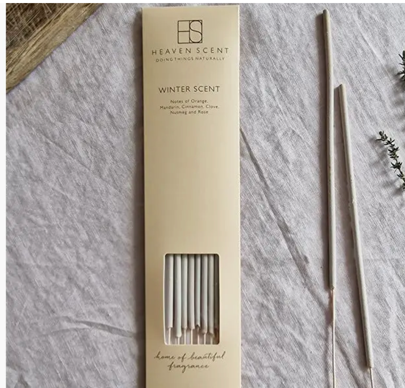 10 Winter Scent Incense Sticks